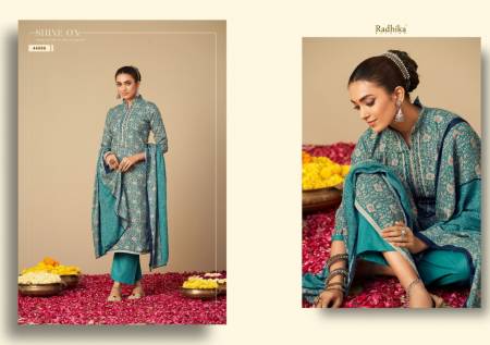 Sumyra Geet By Radhika Pashmina Dress Material Catalog
